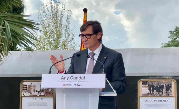 El president de la Generalitat, Salvador Illa
