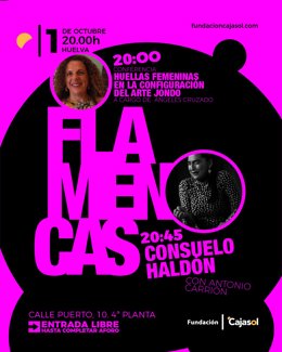 Cartel del ciclo 'Flamencas'.
