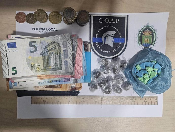 Efectos y drogas intervenidas.