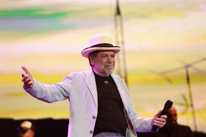 El cantautor Joaquín Sabina durante su actuación en la Maestranza de Sevilla el pasado 4 de septiembre