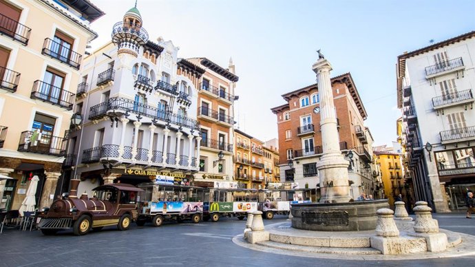 Tren turístico de Teruel.