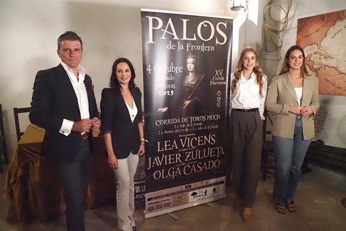 Presentación de la XV Corrida Pinzoniana de Palos de la Frontera (Huelva).