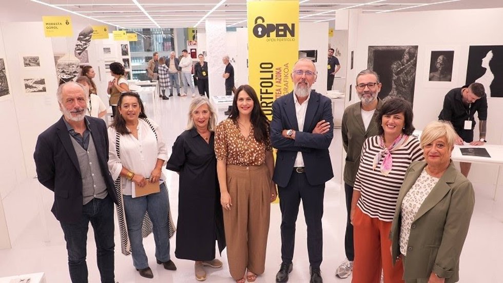 Inaguración de OPEN Portfolio en la Sala Rekalde