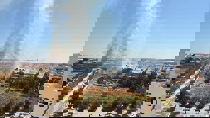 Incendio en la Hacienda El Rosario