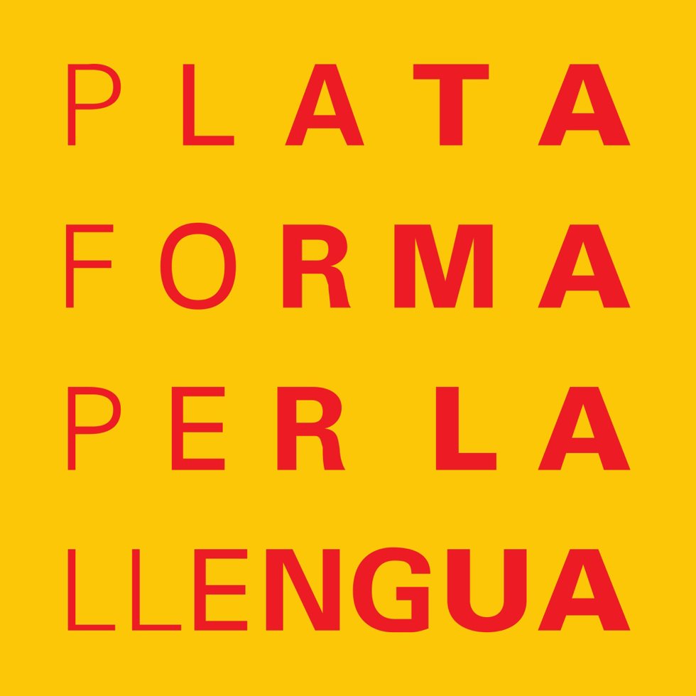 Imagen de archivo - Logo de la entidad 'Plataforma per la Llengua'