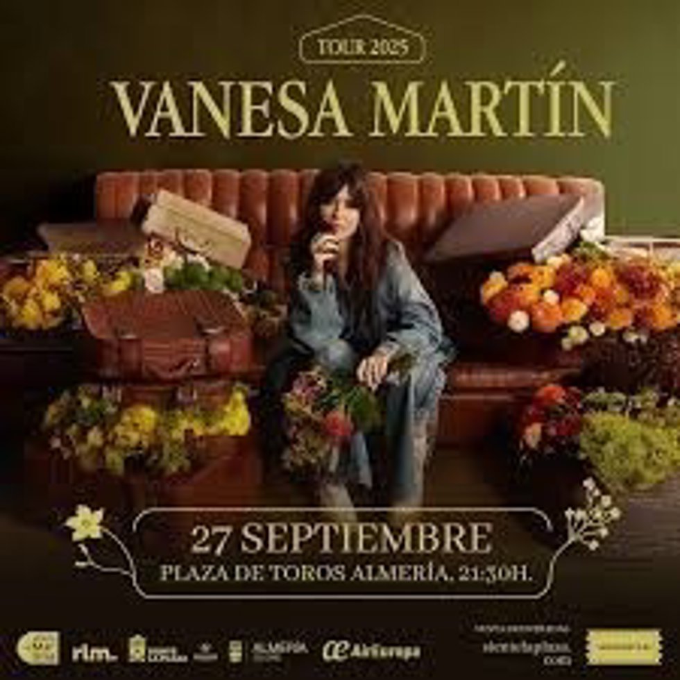 Cartel del concierto de Vanesa Martín.