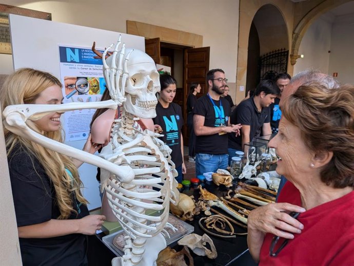 Universidad de Oviedo en las horas previas a la Noche Europea de los Investigadores