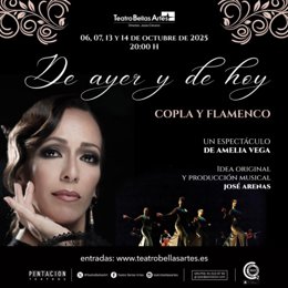 El teatro Bellas Artes de Madrid acoge 'De ayer y de hoy', un homenaje a la copla y el flamenco