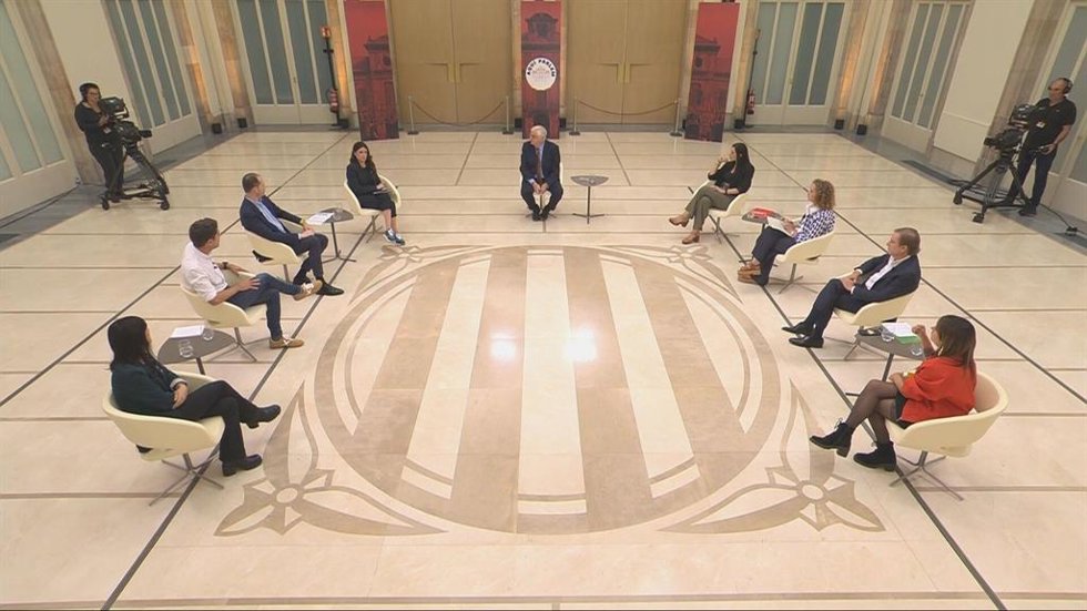 Debate de los portavoces del Parlament en La2 y Rdio 4