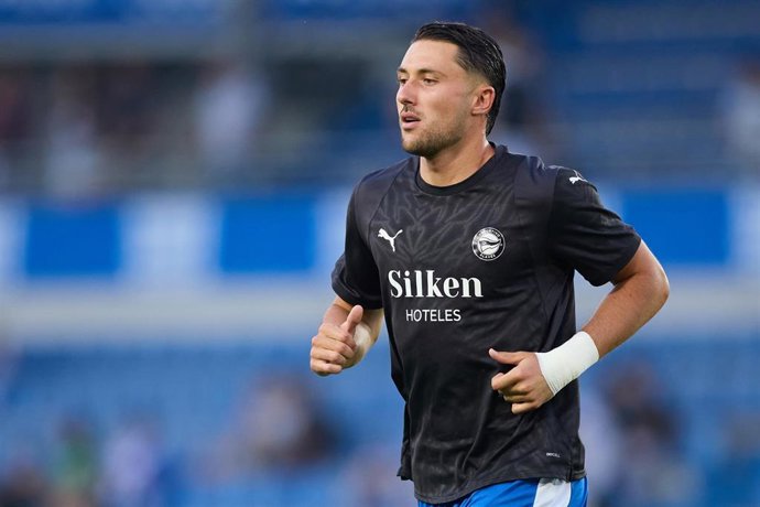 Archivo - Facundo Garcés con el Deportivo Alavés