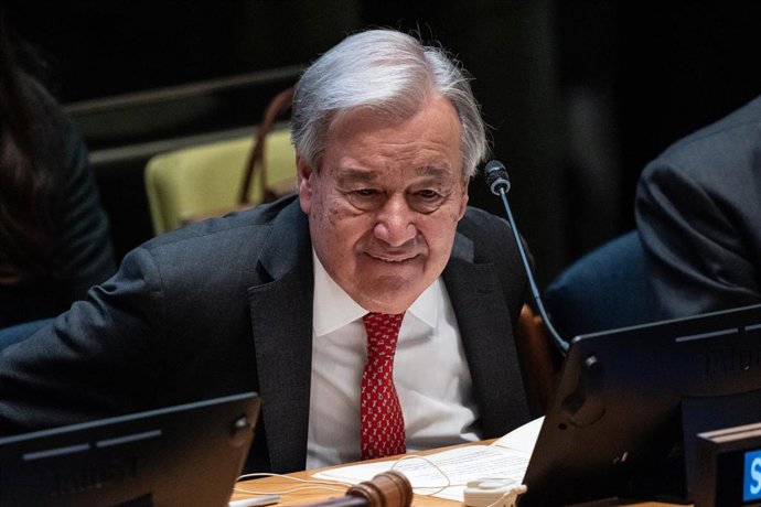 El secretario general de la ONU, António Guterres.
