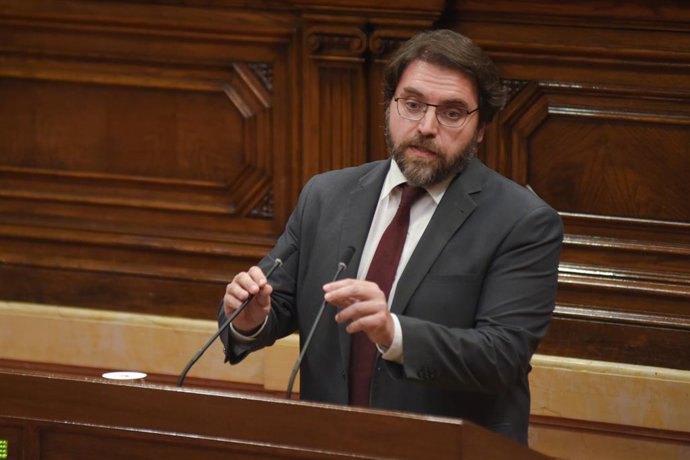Archivo - Arxivo - El president del PSC en el Parlament de Catalunya, Ferran Pedret