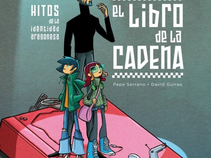 Portada del cómic 'El libro de la cadena'.
