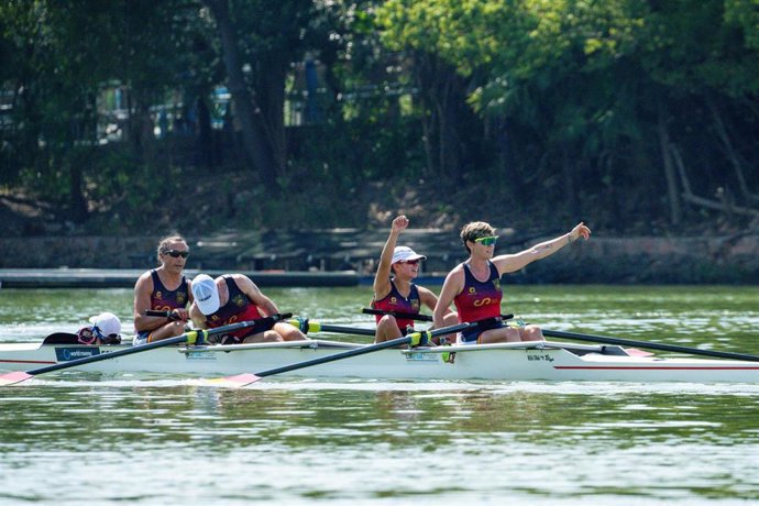 El cuatro con timonel mixto paralímpico español firma un séptimo puesto en el Mundial de Shanghái