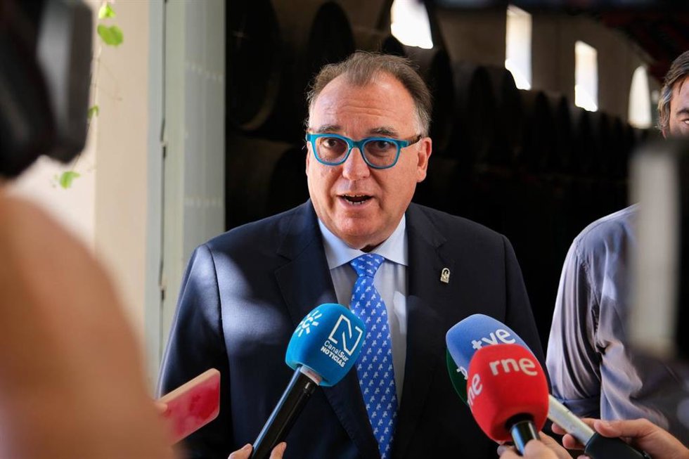 El consejero de Turismo y Andalucía Exterior de la Junta de Andalucía, Arturo Bernal, en una imagen de archivo.