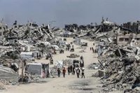 El Ejército de Israel cifra en más de 750.000 los palestinos desplazados desde ciudad de Gaza