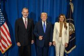 Foto: La Casa Blanca publica la foto de Felipe VI con Donald Trump cuatro días después de su encuentro en Nueva York