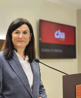 La secretaria general de CHA, Isabel Lasobras.