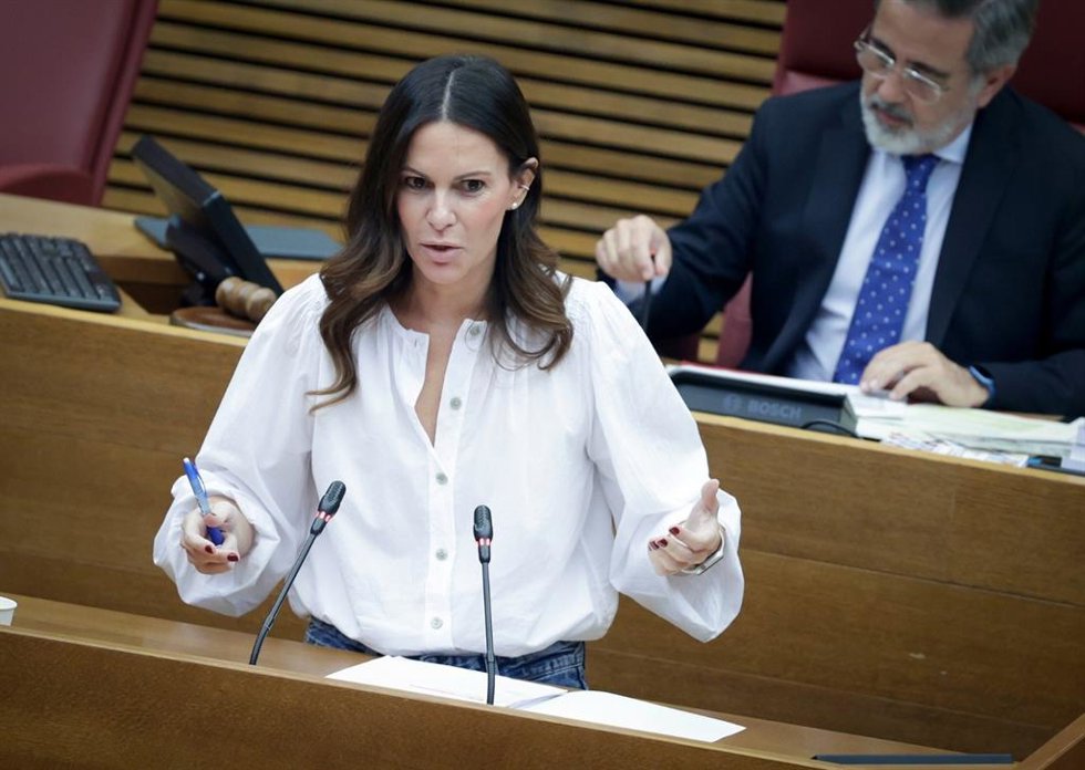 La portavoz de Educación del Grupo Parlamentario Popular (GPP) en Les Corts, Beatriz Gascó