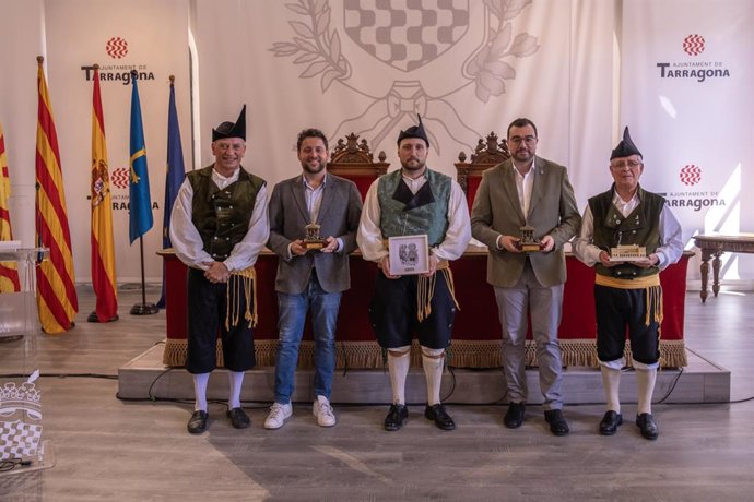 Visita institucional del presidente del Principado de Asturias, Adrián Barbón, al Ayuntamiento de Tarragona