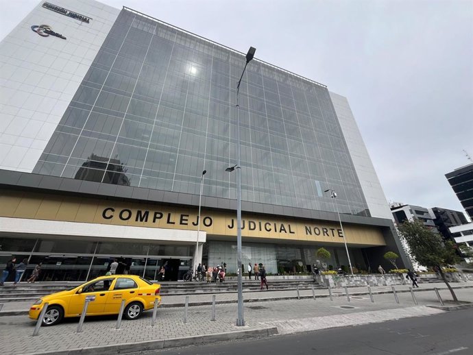 Archivo - Sede judicial en Ecuador