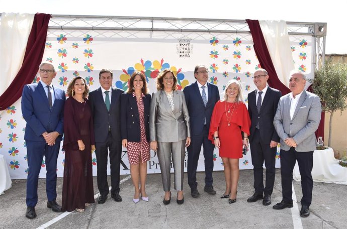Foto de los representantes en el Día de la Provincia de Palencia.