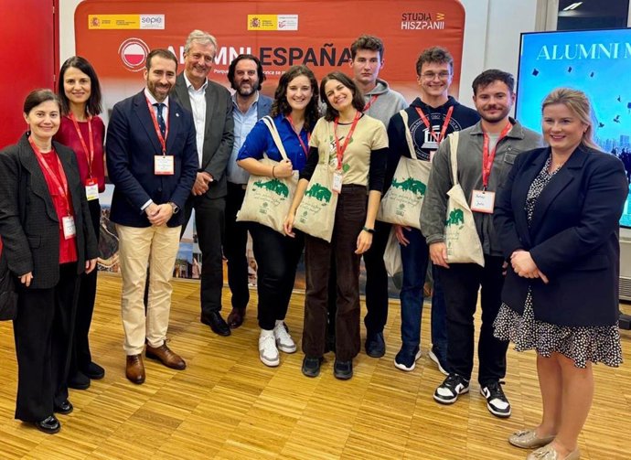 La UJA participa en Polonia en el primer encuentro de Alumni Internacional de Universidades Españolas.