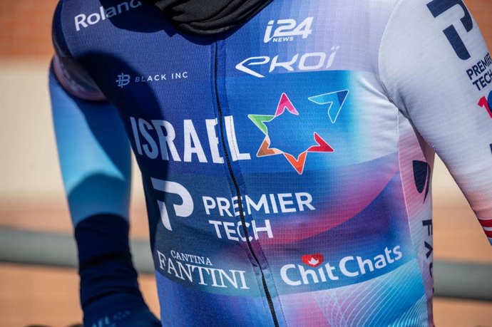 Archivo - Arquivo - Camiseta da equipe de ciclismo Israel Premier Tech