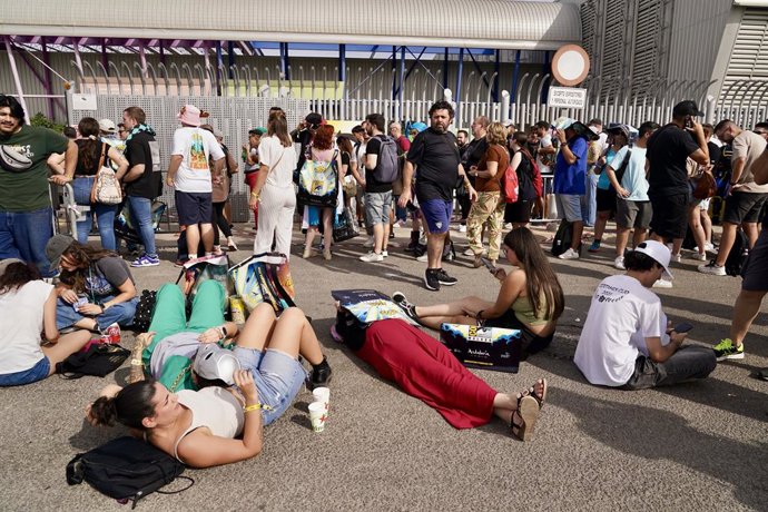 Asistentes a la tercera jornada de la San Diego Comic-Con en Málaga, a 27 de septiembre de 2025 en Málaga (Andalucía, España).  Miles de personas se han congregado en el Palacio de Ferias y Congresos de Málaga (FYCMA) para asistir a la San Diego Comic-Con
