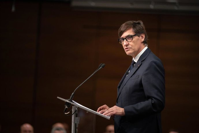 El presidente de la Generalitat, Salvador Illa