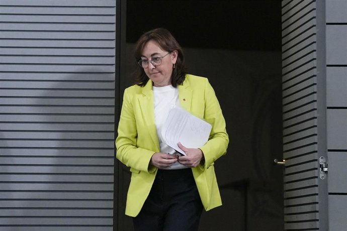 La consellera de Territori, Vivienda y Transición Ecológica y Portavoz del Govern, Sílvia Paneque