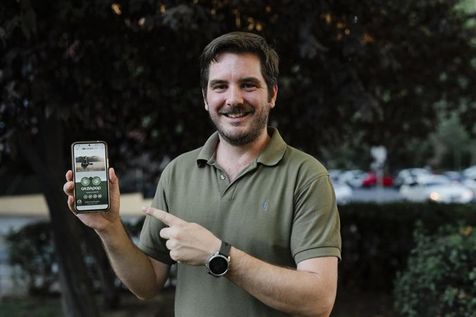 José M. Martínez, socio fundador de CazaPop, recibe a Europa Press para hablar sobre el market place de caza que han creado