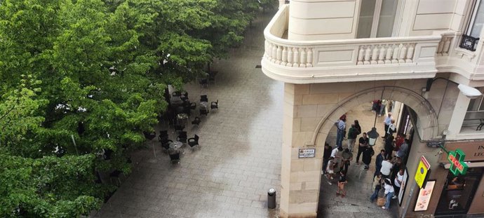 La Aemet previene ante las precipitaciones que pueden registrarse este domingo en varias zonas de la Comunidad.