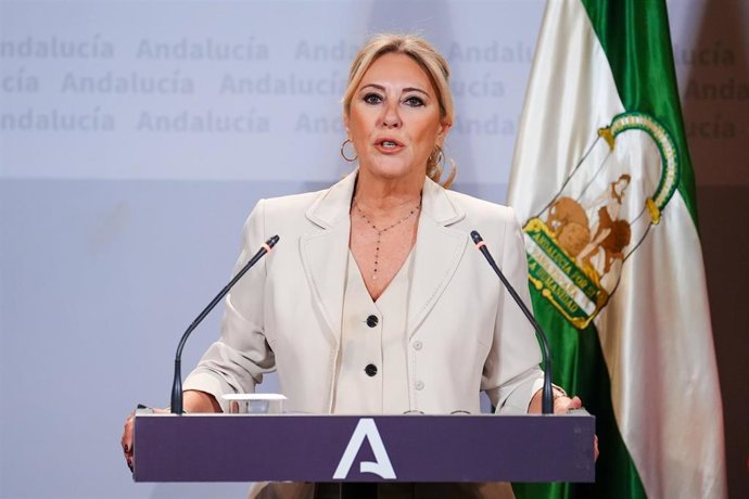 La consejera de Economía, Hacienda y Fondos Europeos, Carolina España, señala que los datos avalan la capacidad de Andalucía para situarse a la vanguardia del emprendimiento en España.