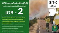 El incendio de Peñalba salta a Castilla y León y provoca un fuego de gravedad 2 en Cerezo de Arriba (Segovia)
