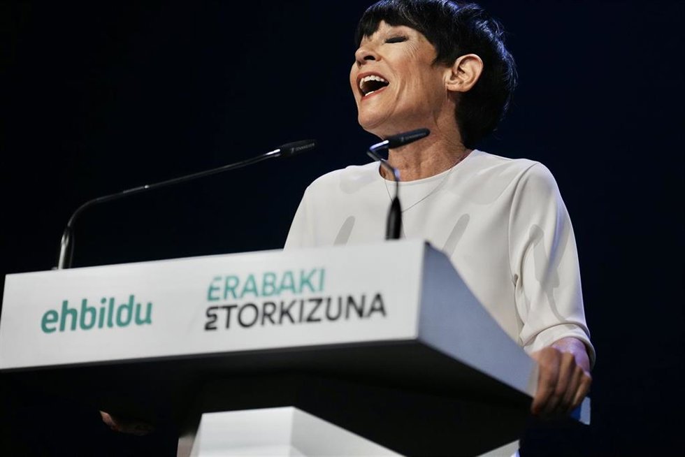 Archivo - La portavoz de EH Bildu en Gipuzkoa, Maddalen Iriarte