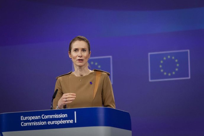 Archivo - La Alta Representante de la UE, Kaja Kallas