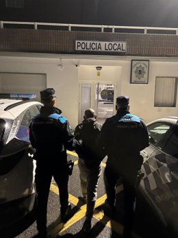 Detenido en Sanxenxo.