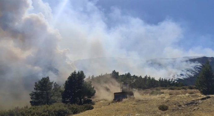 Incendio en Peñalba