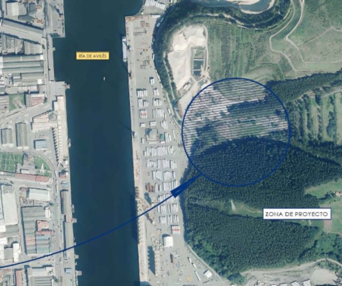 Zona de la actuación