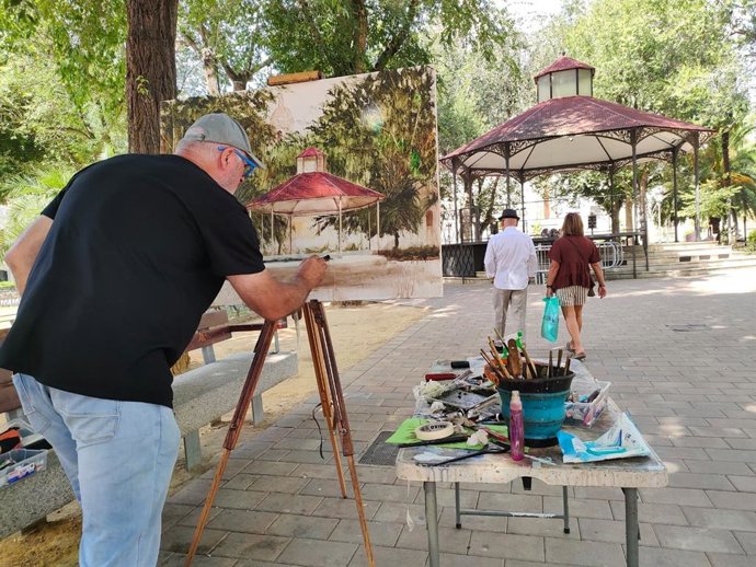 Ciudad Real ha acogido el I Certamen Nacional de Pintura Rápida al Aire Libre.