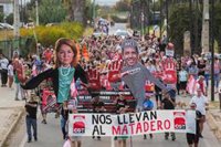 Dos manifestaciones salen de Paiporta y València para "dejar claro y patente" que exigen la dimisión de Mazón tras dana