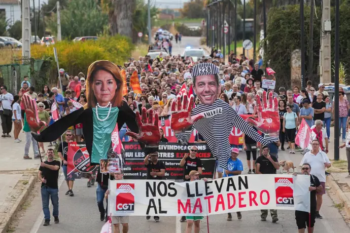 Manifestación en Valencia
