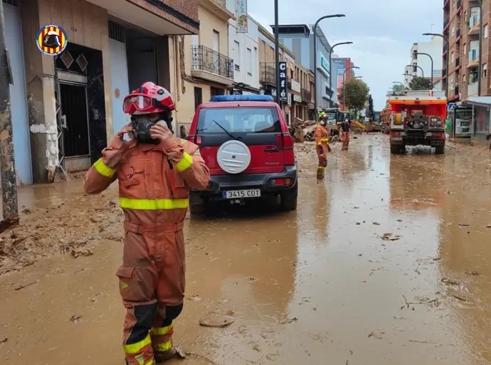 Imagen de archivo de bomberos del Consorcio Provincial de Valencia