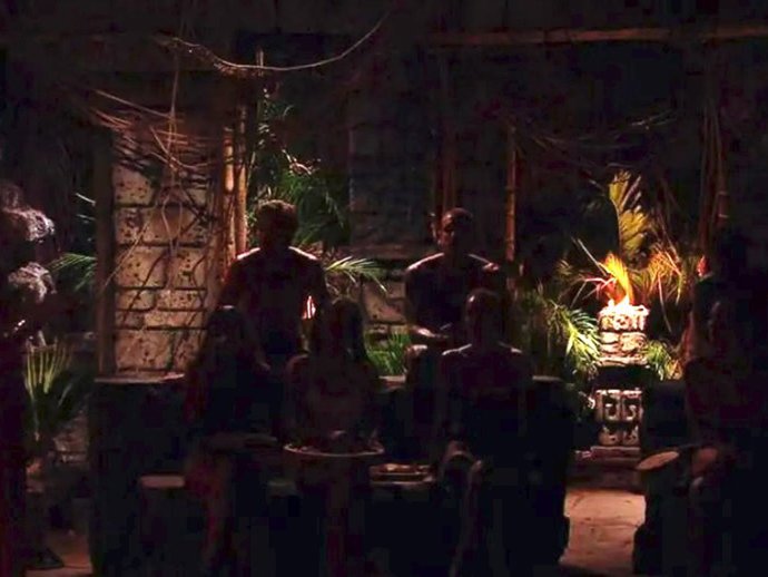 Los supervivientes se han quedado a oscuras por la fuerte tormenta