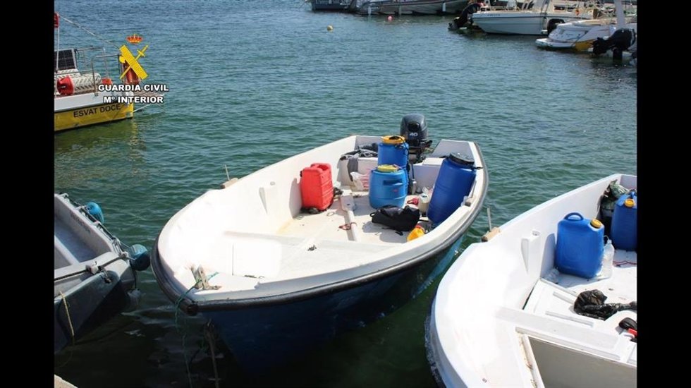 Imagen de recurso de embarcación tipo patera en Baleares