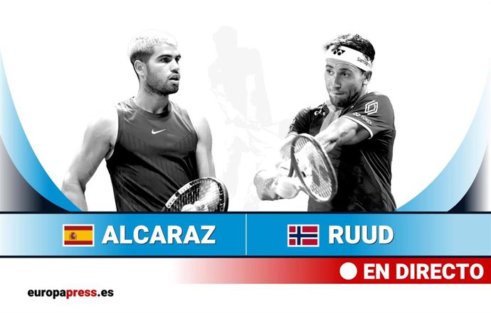 Alcaraz - Ruud, semifinal del torneo de Tokio: En directo.