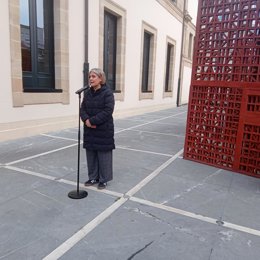 Archivo - La portavoz parlamentaria de EH Bildu, Nerea Kortajarena