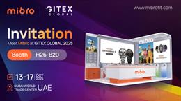 Invitation to Mibro’s debut at GITEX Dubai 2025, Booth H26-B20