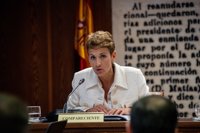 Chivite defiende su "honorabilidad" y acusa al PP de convertir la 'comisión Koldo' del Senado en un "circo romano"